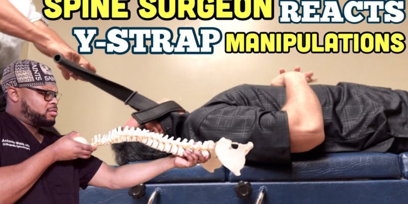 SPINE SURGEON reacts to Chiropractic Y-Strap Manipulations
