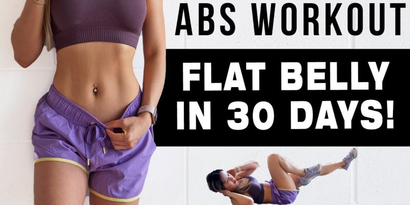 10 Mins ABS Workout To Get FLAT BELLY IN 30 DAYS | FREE WORKOUT PROGRAM