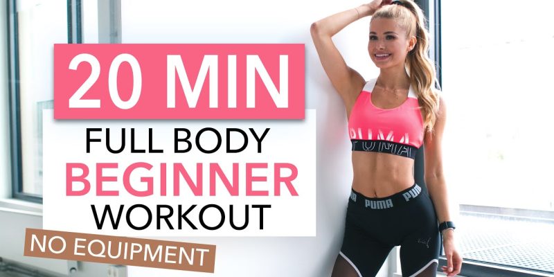 20 MIN FULL BODY WORKOUT – Beginner Version // No Equipment I Pamela Reif