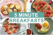 EASY 5 Minute Breakfast Recipes | Healthy Breakfast Ideas
