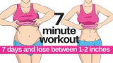 7 DAY CHALLENGE – 7 MINUTE WORKOUT TO LOSE BELLY FAT – HOME WORKOUT TO LOSE INCHES – START TODAY